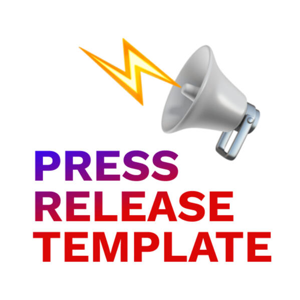 Thumbnail image for 'Press Release Template' on Gumroad